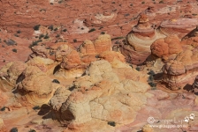 Shot of Brain Rocks from top