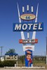 Motel sign in Seligman, Az